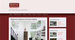 Desktop Screenshot of beatusproperties.com